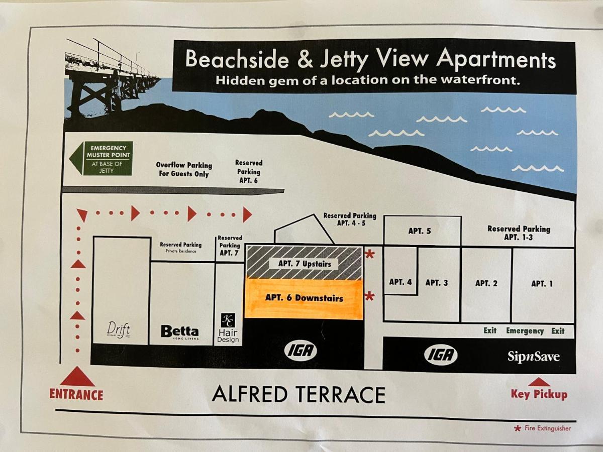 Beachside & Jetty View Apartment 6 - Captain'S Apt Streaky Bay Eksteriør billede